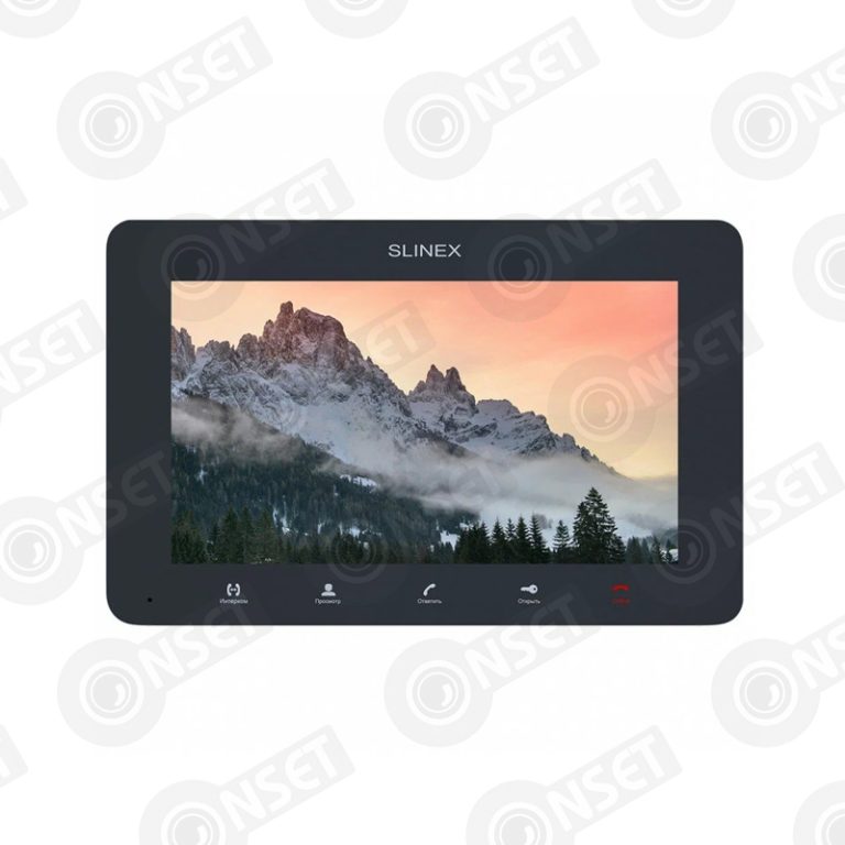 Slinex SM-07MHD цвет графит 7" Компактный видеодомофон с функцией памя — Абонентские устройства, купить в Алматы