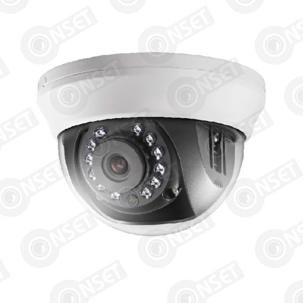 Hikvision DS-2CE56D0T-IRMMF (2.8 мм) HD TVI 1080P EXIR купольная видео — TVI купольные видеокамеры, купить в Алматы
