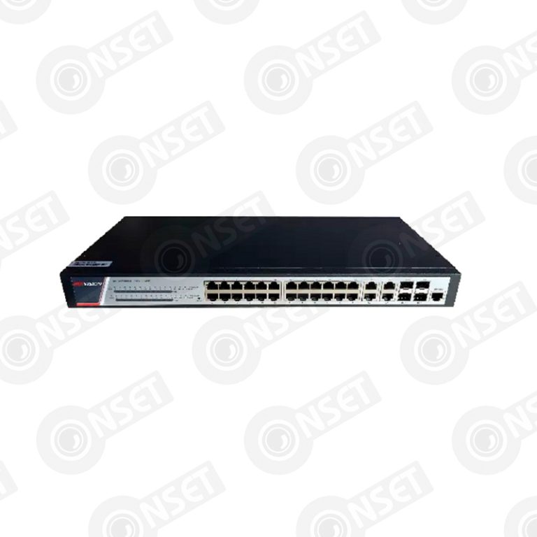 Hikvision DS-3E2528P(B) Коммутатор 24-портовый управляемый PoE — Управляемые, купить в Алматы