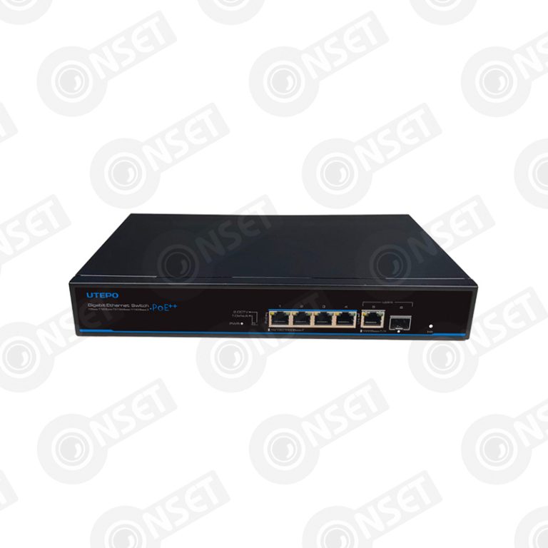 UTEPO UTP3306TS-PSD Коммутатор 4-портовый неуправляемый Hi-PoE — Неуправляемые, купить в Алматы