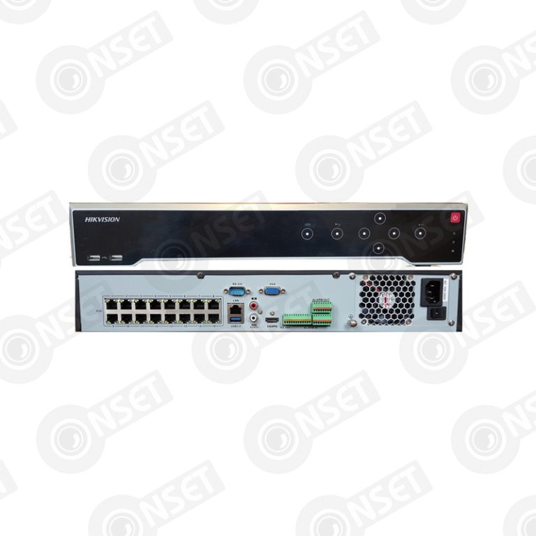 Hikvision DS-7716NI-I4/16P (B) Сетевой видеорегистратор на 16 каналов — IP видеорегистраторы, купить в Алматы