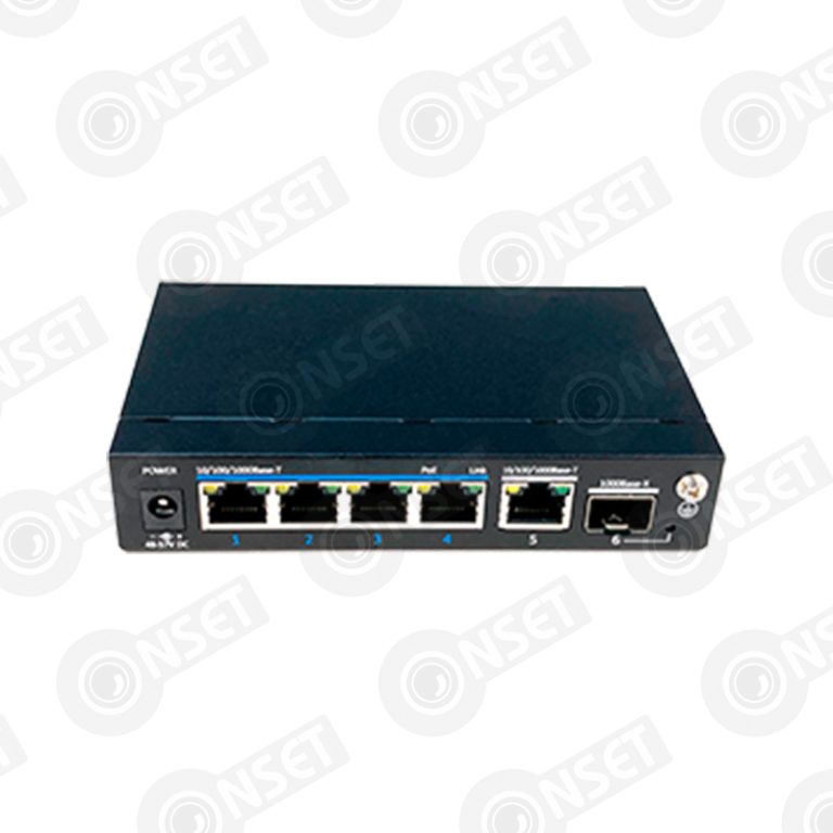 UTEPO UTP3306TS-PSB Коммутатор 4-портовый неуправляемый PoE — Неуправляемые, купить в Алматы