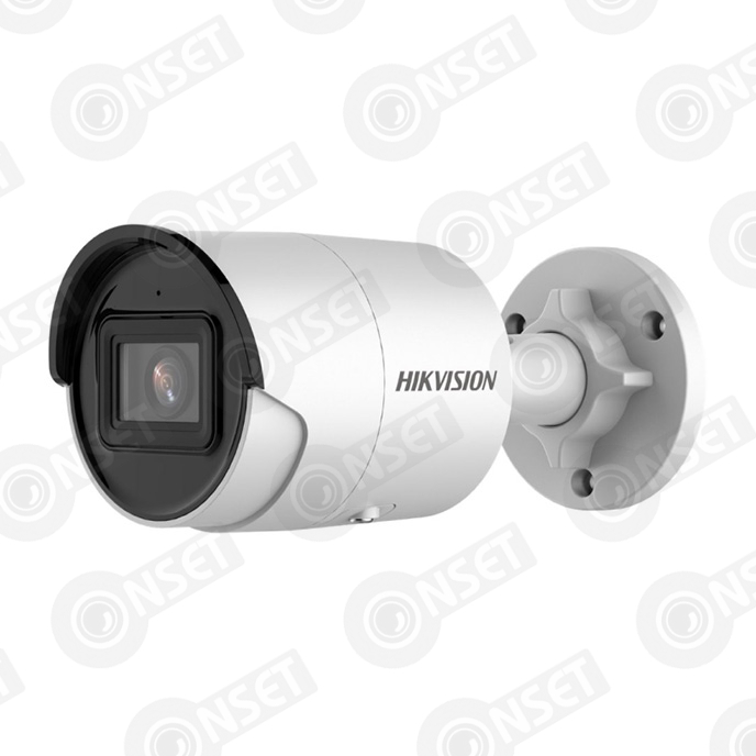 Hikvision DS-2CD2043G2-IU (2,8 мм) IP видеокамера уличная, 4МП, EasyIP — IP цилиндрические видеокамеры, купить в Алматы