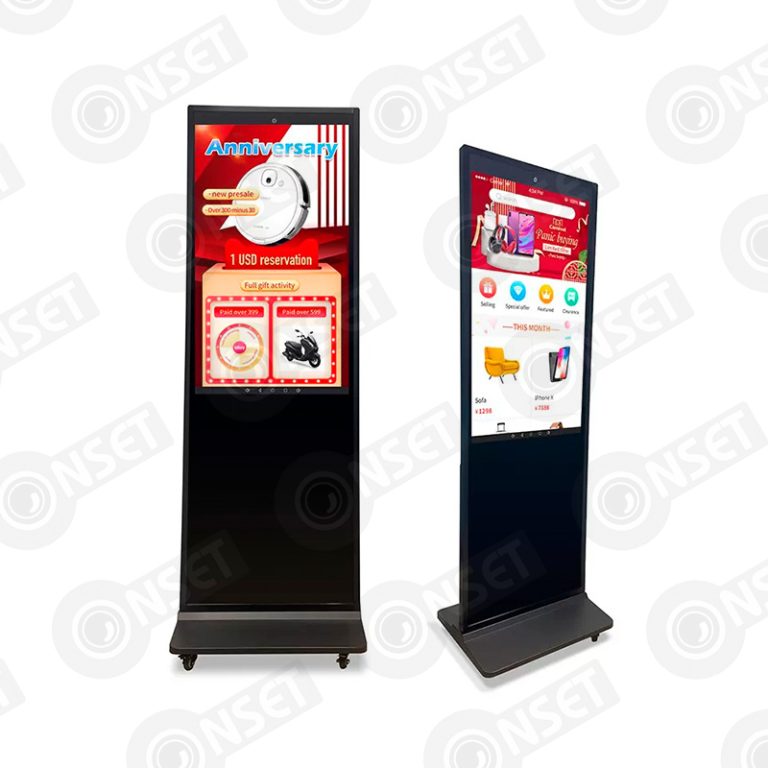 ZKTeco DG03-A4F43 Floor-Standing Digital Signage / Напольный цифровой — Решения для ритейла, купить в Алматы