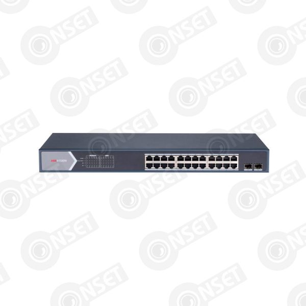 Hikvision DS-3E1326P-EI/M 24-портовый гигабитный коммутатор Fast Ether — Управляемые, купить в Алматы