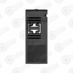 Ajax DIN Holder черный Держатель для фиксации на Din-рейку — Дополнительное оборудование для беспроводных систем, купить в Алматы (фото 3)