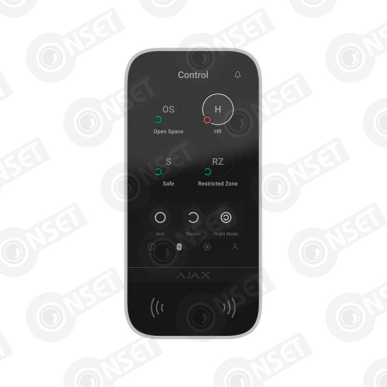Ajax KeyPad TouchScreen белый Беспроводная сенсорная клавиатура — Беспроводная система “AJAX”, купить в Алматы
