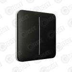 Ajax LightSwitch (2-gang) черный Умный двухклавишный выключатель — Беспроводная система “AJAX”, купить в Алматы