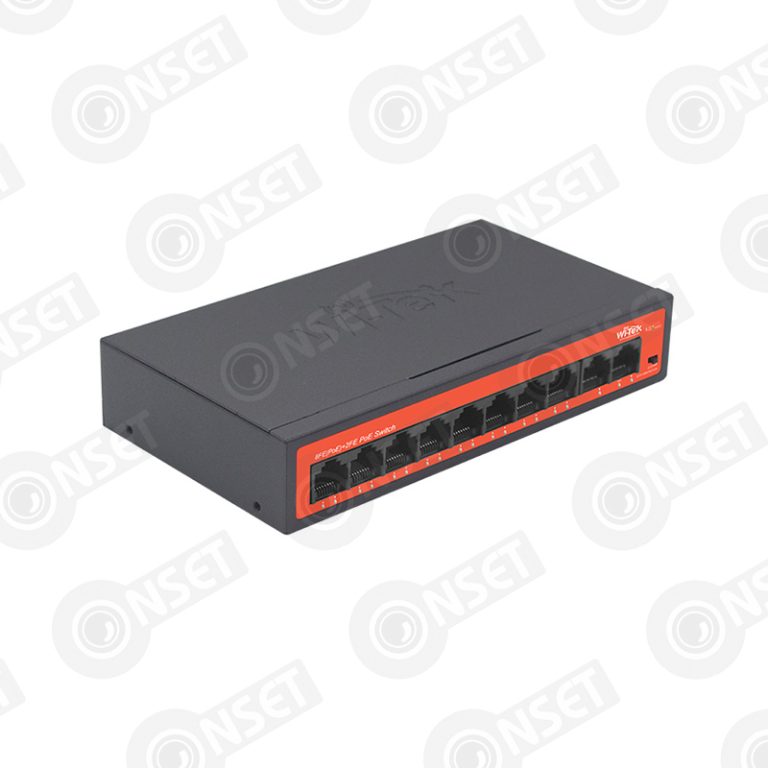 Wi-Tek WI-PS210H Коммутатор 8-портовый неуправляемый PoE — Неуправляемые, купить в Алматы