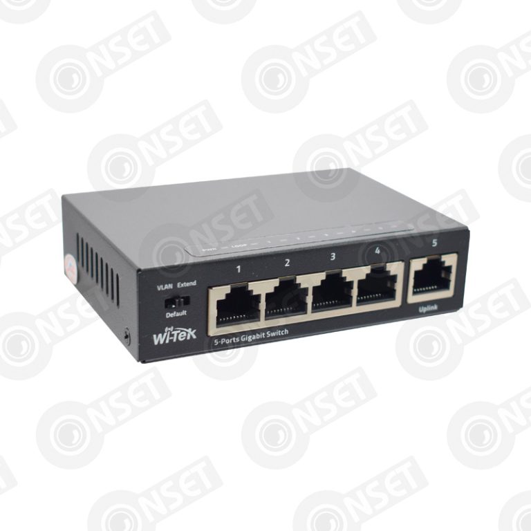 Wi-Tek WI-SG105 V2 Коммутатор 5-портовый неуправляемый — Неуправляемые, купить в Алматы