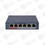 Hikvision DS-3E1106P-EI/M Коммутатор 4-портовый PoE, управление через — Управляемые, купить в Алматы