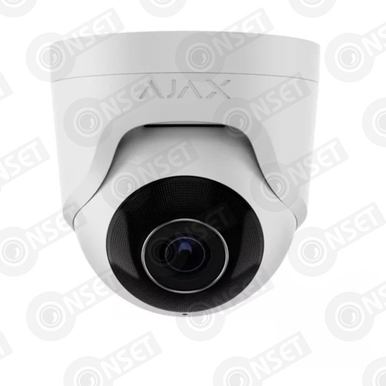 Ajax TurretCam белый IP-камера проводная (8Мр/2,8 mm) — IP купольные видеокамеры, купить в Алматы