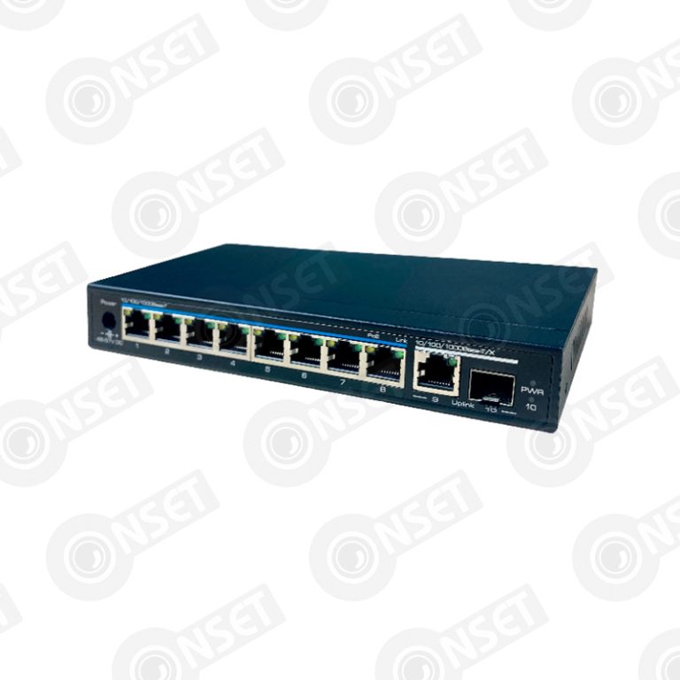 UTEPO UTP3310TS-PSB Коммутатор 8-портовый неуправляемый PoE — Неуправляемые, купить в Алматы
