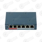 Hikvision DS-3E1106P-EI Коммутатор 4-портовый PoE, управление через Hi — Управляемые, купить в Алматы (фото 2)