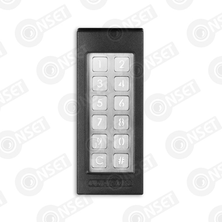 Locinox SLIMSTONE-X-9005 Водонепроницаемая кодовая панель с 2-мя внешн — Кодонаборные панели, купить в Алматы