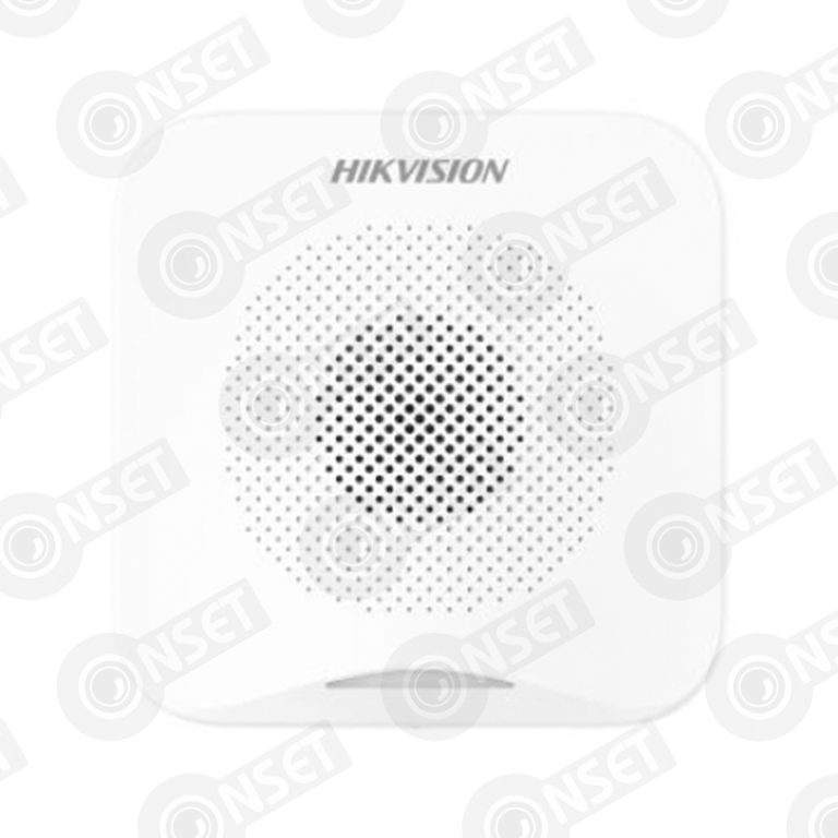 Hikvision DS-PS110-WE (Red Indicator) Беспроводной внутренний оповещат — Беспроводная система “AX PRO”, купить в Алматы
