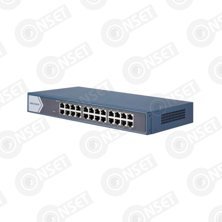 Hikvision DS-3E0524-E(B) Коммутатор 24-портовый неуправляемый SOHO — Неуправляемые, купить в Алматы