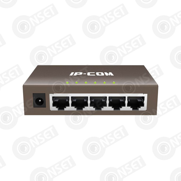 IP-Com G1005 Коммутатор 5-портовый гигабитный настольный — Неуправляемые, купить в Алматы