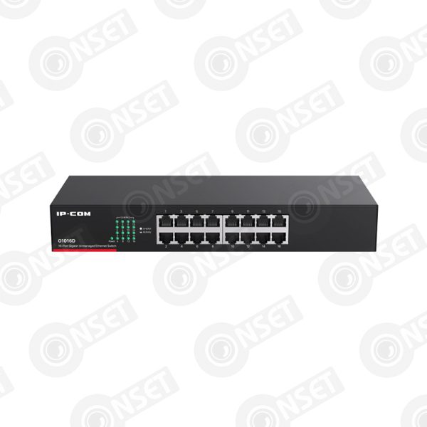 IP-Com G1016D Коммутатор16-портовый гигабитный Ethernet — Неуправляемые, купить в Алматы
