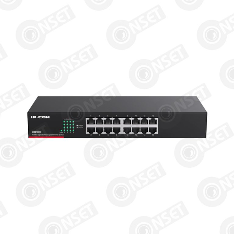 IP-Com G1016D Коммутатор16-портовый гигабитный Ethernet — Неуправляемые, купить в Алматы