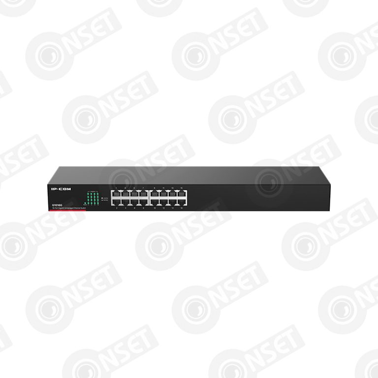 IP-Com G1016G Коммутатор 16-портовый неуправляемый Ethernet — Неуправляемые, купить в Алматы