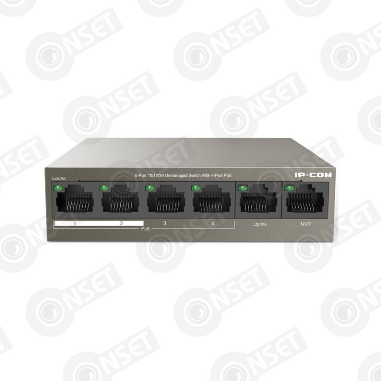 IP-Com F1106P-4-63W PoE-Коммутатор 6-портовый неуправляемый — Неуправляемые, купить в Алматы