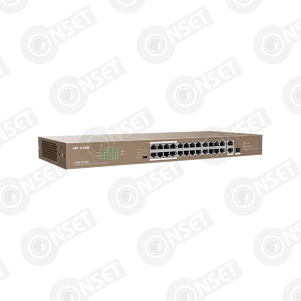 IP-Com F1126P-24-250W Коммутатор 26 портовый неуправляемый PoE — Неуправляемые, купить в Алматы