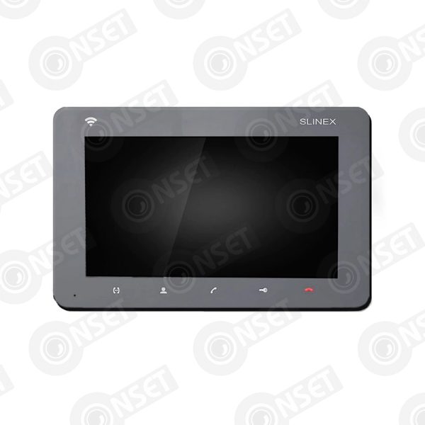 Slinex SM-07N Cloud цвет графит. 7" Компактный видеодомофон с функцией — Абонентские устройства, купить в Алматы