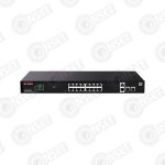 IP-Com G2220P-16-250W Коммутатор 18-портовый управляемый PoE — Управляемые, купить в Алматы