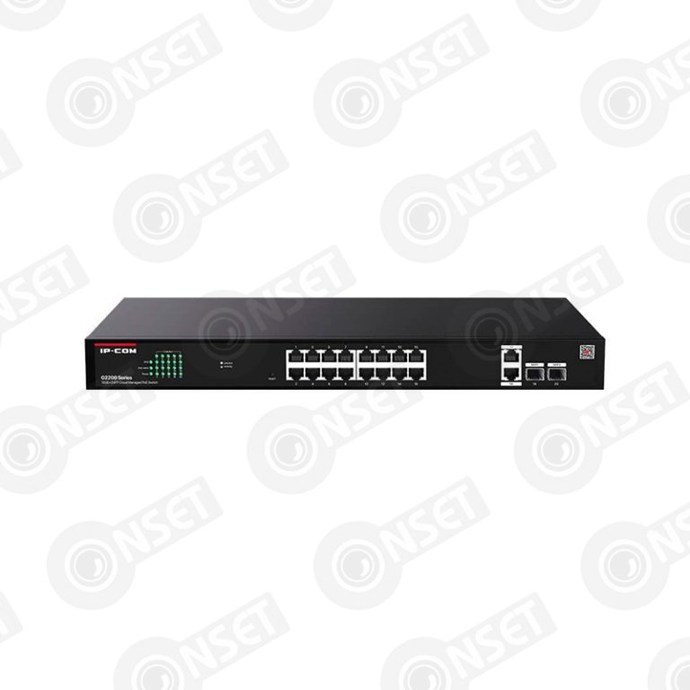 IP-Com G2220P-16-250W Коммутатор 18-портовый управляемый PoE — Управляемые, купить в Алматы