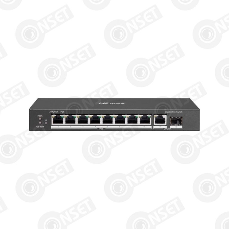 HiLook NS-0510P-58 Коммутатор 8-портовый неуправляемый PoE — Неуправляемые, купить в Алматы