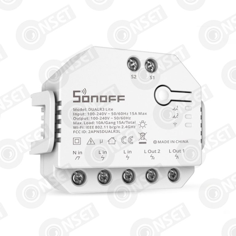 Sonoff Умное двухканальное WiFi Реле DUALR3 Lite, купить в Алматы