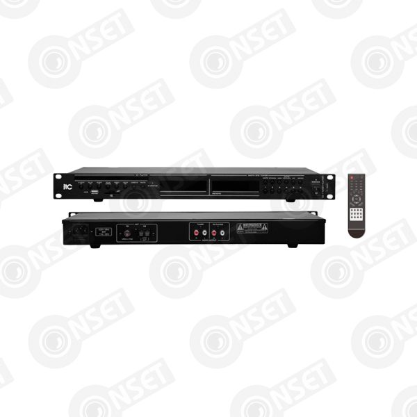 ITC T-2221 Проигрыватель CD/MP3 с SD флеш картой 4GB и AM-FM тюнером — Проигрыватели и тюнеры, купить в Алматы