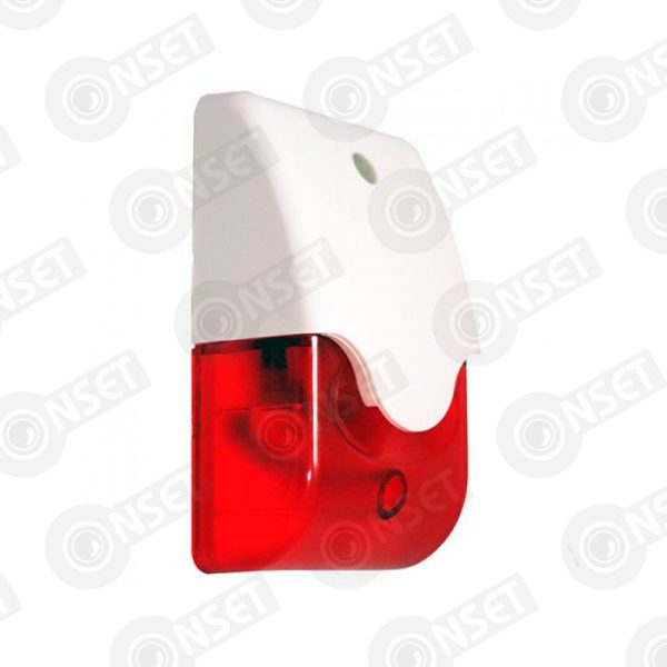 Homesin LD 96 red Сирена сигнальная со стробом — Оповещатели свето-звуковые, купить в Алматы
