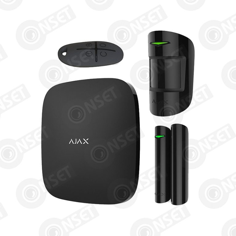 Ajax Hub Kit черный комплект (Hub-1шт, MotionProtect-1шт, DoorProtect — Беспроводная система “AJAX”, купить в Алматы