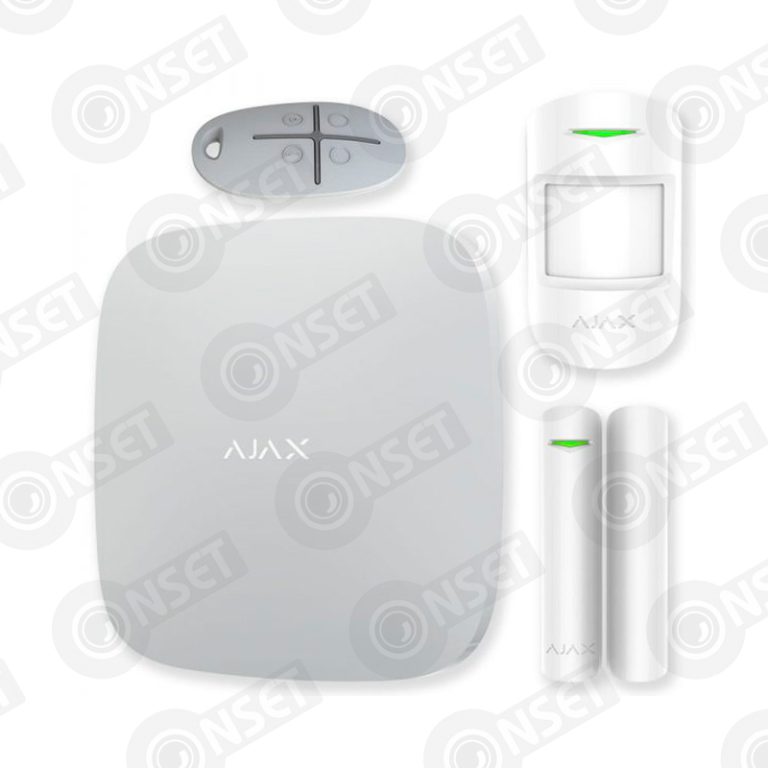 Ajax Hub Kit Plus белый комплект (Hub-1шт, MotionProtect-1шт, DoorProt — Беспроводная система “AJAX”, купить в Алматы