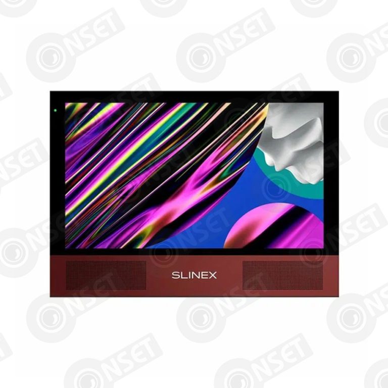 Slinex Sonik-10 цвет черный. 10" AHD Домофон с сенсорным экраном, дин — Абонентские устройства, купить в Алматы