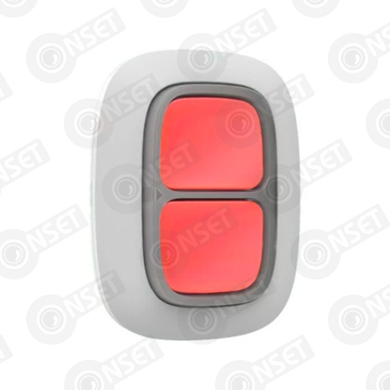 Ajax DoubleButton белый Беспроводная тревожная кнопка для экстренных с — Беспроводная система “AJAX”, купить в Алматы