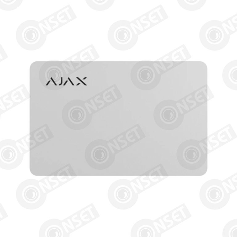 Ajax Pass белый (комплект 3 шт.) Защищенная бесконтактная карта для кл — Беспроводная система “AJAX”, купить в Алматы