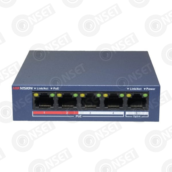 Hikvision DS-3E0105P-E/M(C) неуправляемые