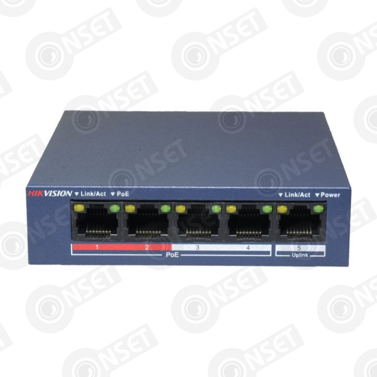 Hikvision DS-3E0105P-E/M(C) неуправляемые