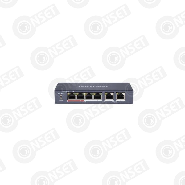 Hikvision DS-3E0106P-E/M(B) неуправляемые