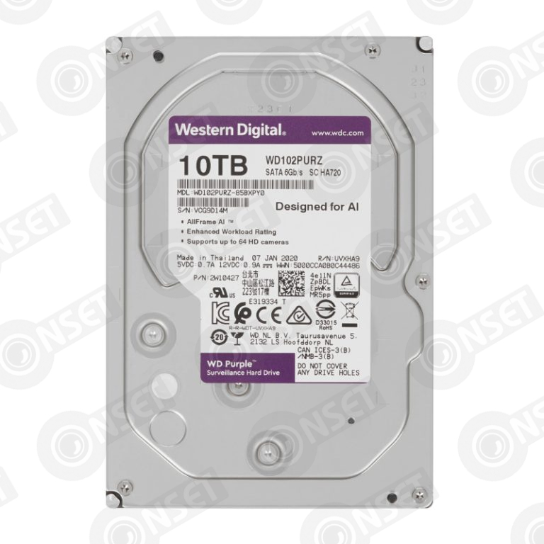 WD102PURZ-85BXPY0 жесткие диски