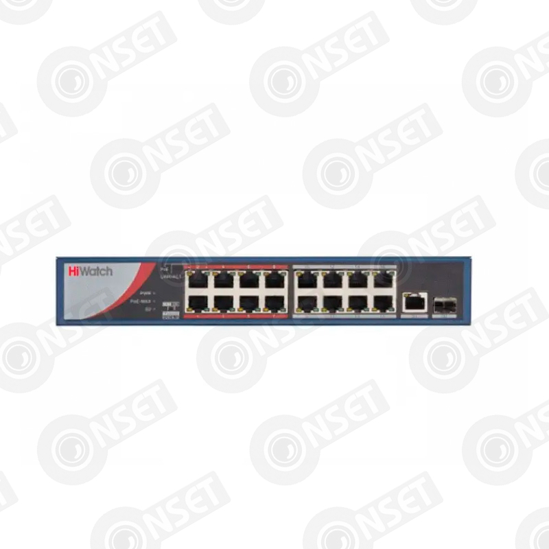 a8a1bdcd-4d65-11ee-811b-d4bed9afa8b9 #1 DS-S1816P(B) PoE коммутатор — Неуправляемые, купить в Алматы