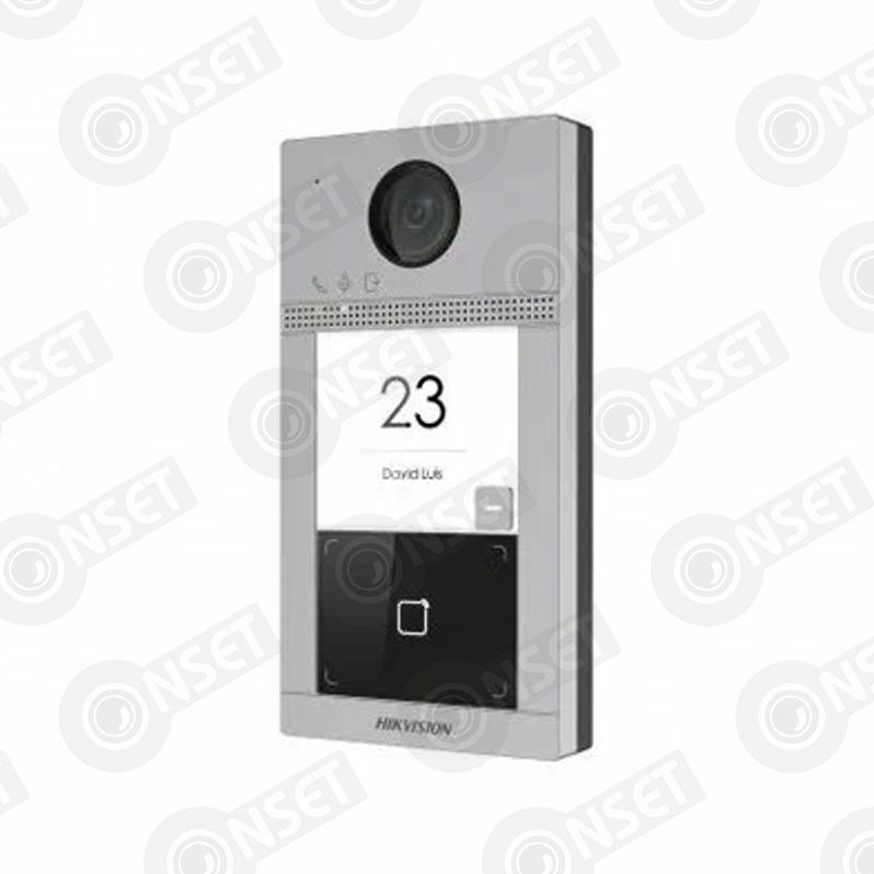 DC00000004829 #1 Комплект цифрового IP домофона Hikvision DS-KIS604-P (вызывная панель — Комплекты, купить в Алматы