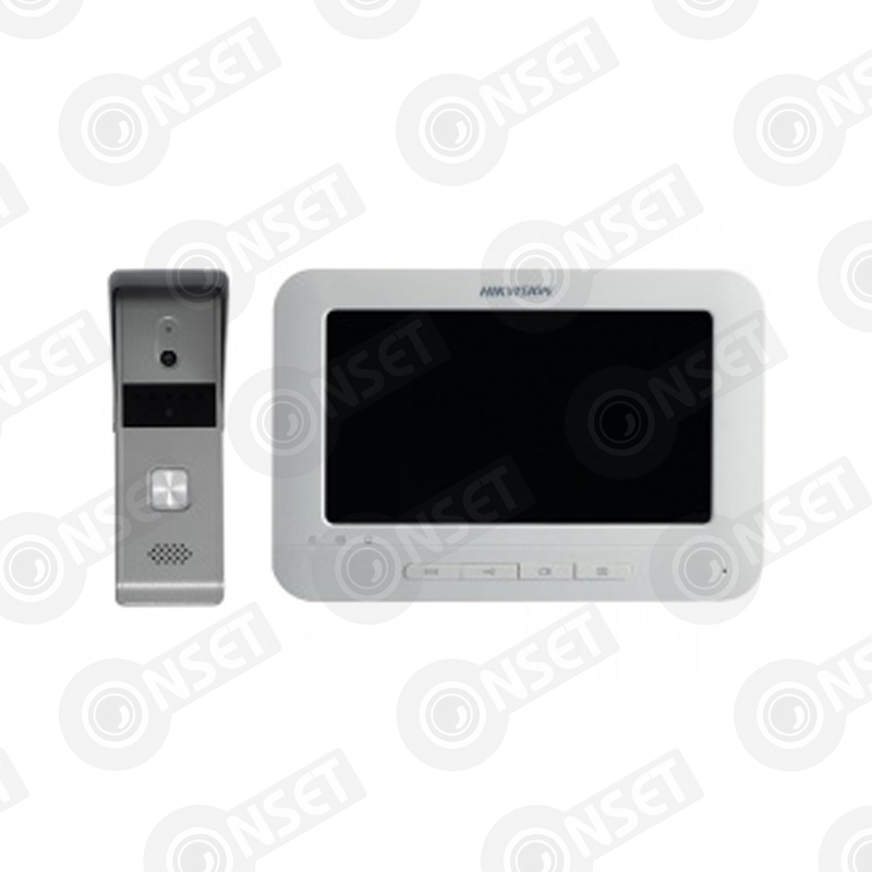 DC00000006107 #1 Hikvision DS-KIS205T (Black) Комплект DS-KB2421-IM (вызывная панель) + — Комплекты, купить в Алматы
