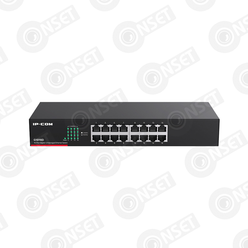 INT0000006940 #1 IP-Com G1016D Коммутатор16-портовый гигабитный Ethernet — Неуправляемые, купить в Алматы