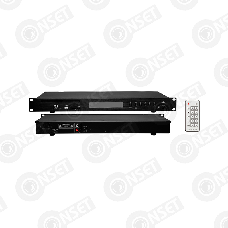 TD00000005542 #1 ITC T-6221 Проигрыватель CD/MP3 — Проигрыватели и тюнеры, купить в Алматы
