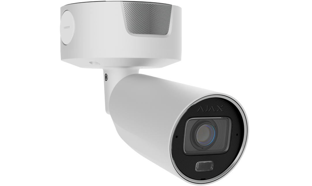 Ajax BulletCam белый IP-камера проводная (5Мр/4mm) Ajax BulletCam ip цилиндрические видеокамеры