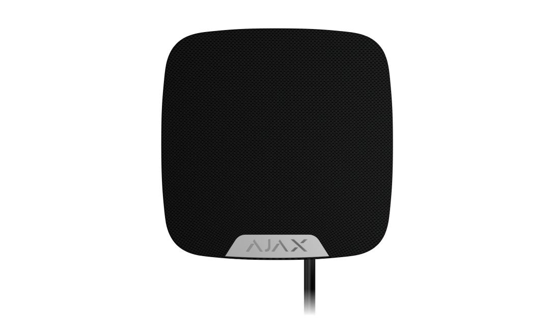 Ajax Fibra Superior HomeSiren черный Проводная сирена с клеммой для светодиода Ajax Fibra Superior HomeSiren радиосистемы